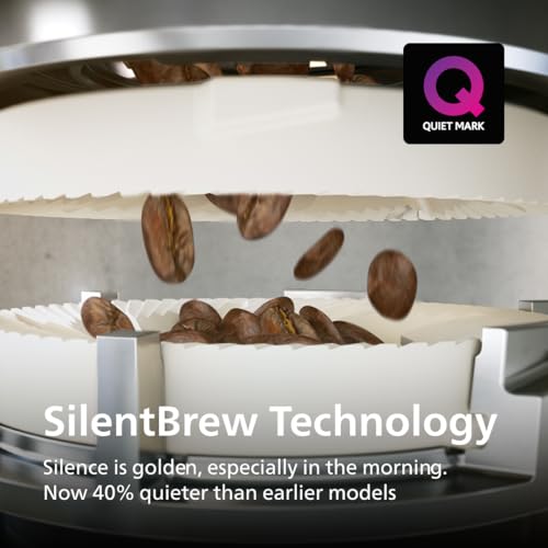 Fully Automatic Bean-to-Cup Coffee Machine with Milk System, Built-In Grinder, 6 Coffee Presets, Hot & Iced Drinks – Glossy Black